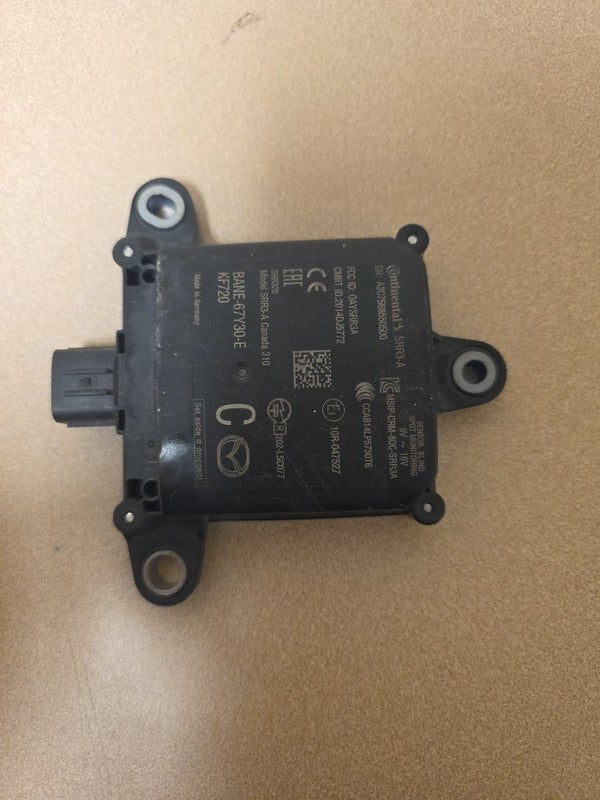 2017-2018 Mazda 3 Blind Spot Sensor BANE-67Y30-C, Left/Right