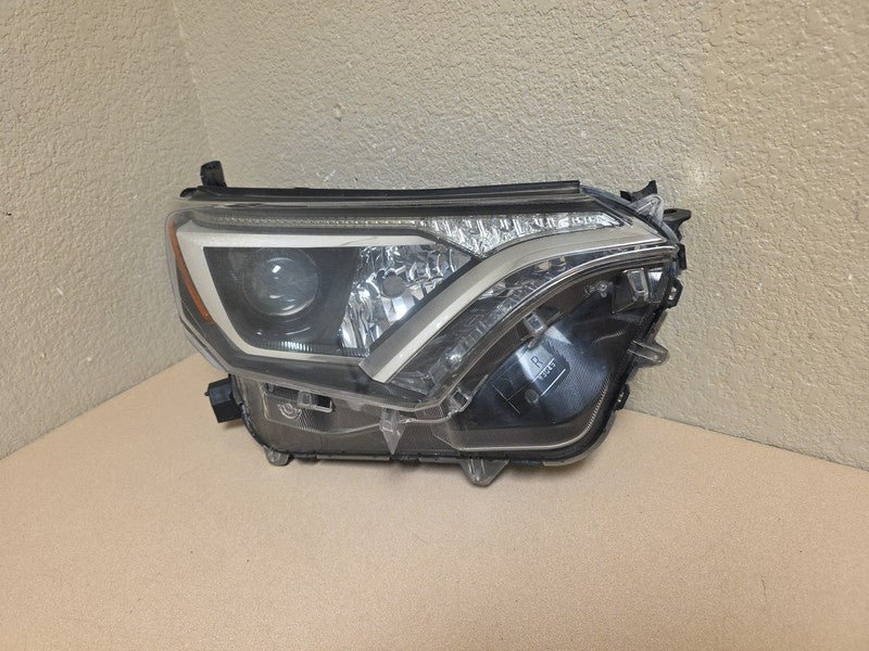2016-2018 Toyota RAV4 Headlight RIGHT Passenger Side OEM