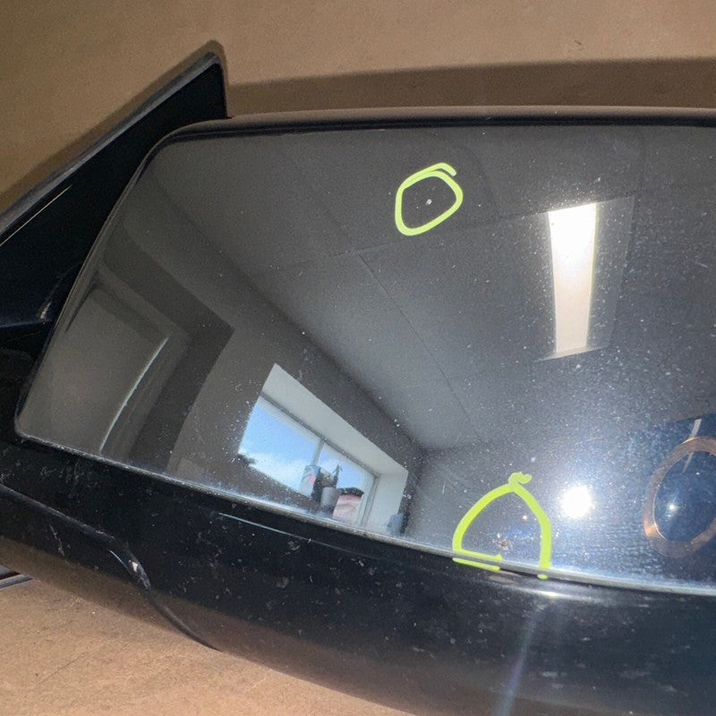 2015-20 Suburban 1500 Left LH Chrome Mirror Blind Spot OEM 23199995