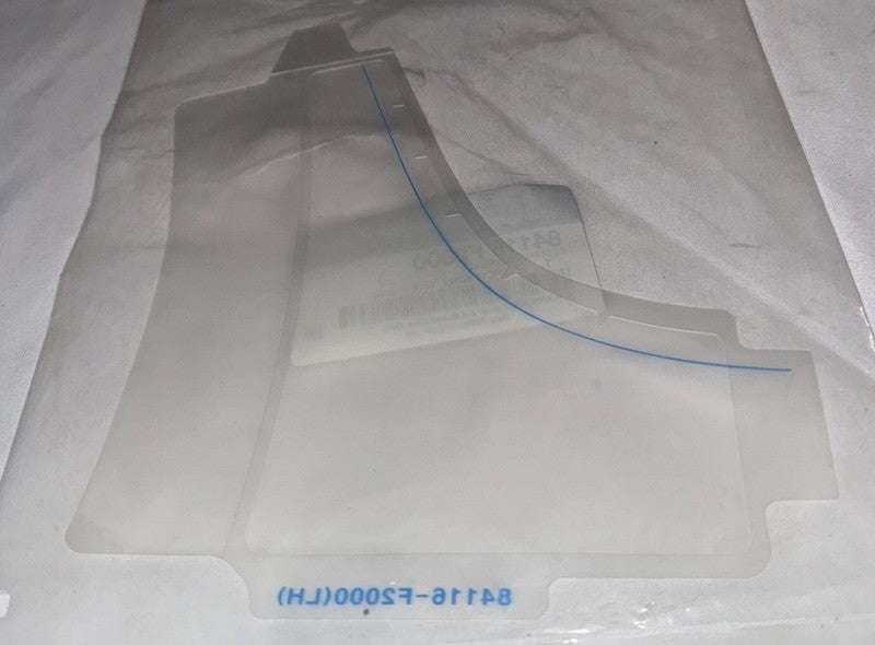 2017-2020 Hyundai Elantra Left Rear Door Paint Protection Film OEM 841