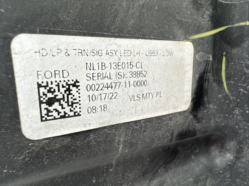 2022-2024 Ford Expedition XLT Left LH Driver OEM LED Headlight