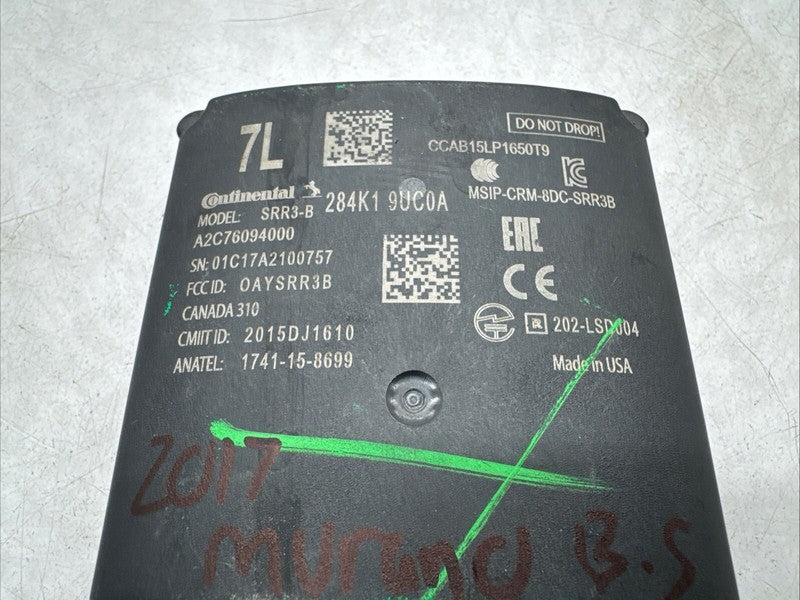 2017-2020 Nissan Murano Rear Left Driver Blind Spot Sensor OEM