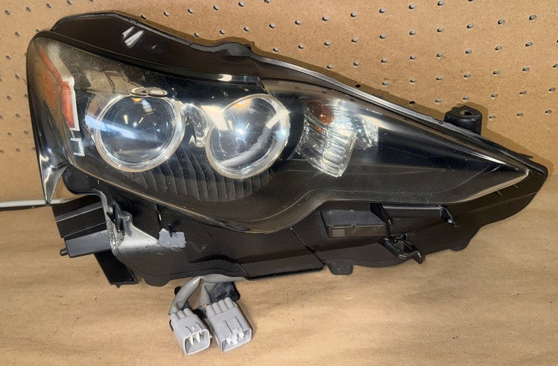 2014-2016 LEXUS IS200T IS250 IS300 IS350 RH HEADLIGHT DUAL LED OEM