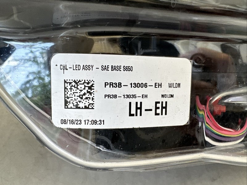 2024-2025 Ford Mustang Left Driver Headlight OEM LED PR3B 13006 EH
