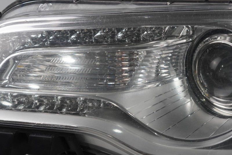 2015-2020 Chrysler 300 Halogen Headlight Chrome Bezel LH Driver D1