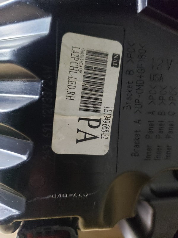 2019-2020 Altima LED Headlight Right RH Driver Side OEM
