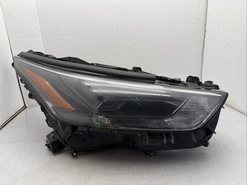 2020-2023 Toyota Highlander Headlight Passenger RH OEM LED Black