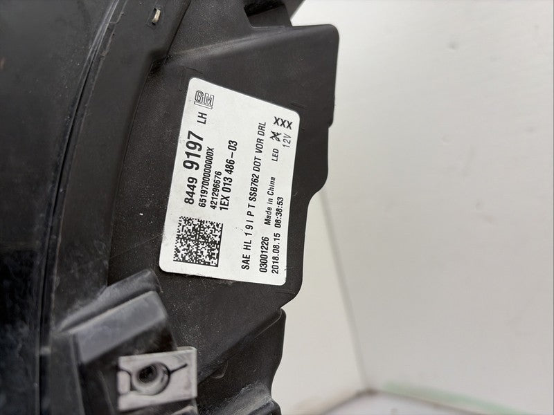 2019-2021 Cadillac CT6 Left Driver OEM LED Headlight