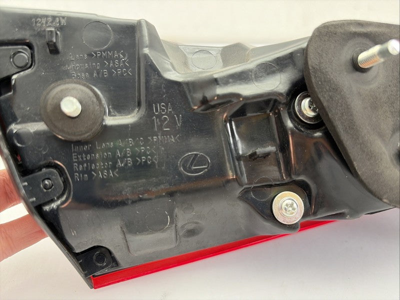 2019-2022 Lexus ES350 Right Passenger Tail Light OEM LED Inner Lamp