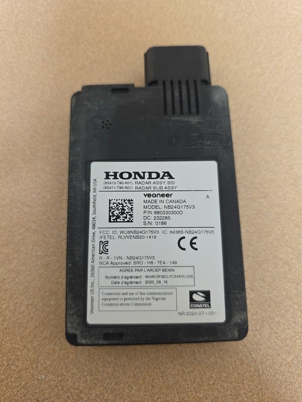 2023-2025 Honda Pilot Right Rear Blind Spot Radar Sensor 8S411-T90-A01
