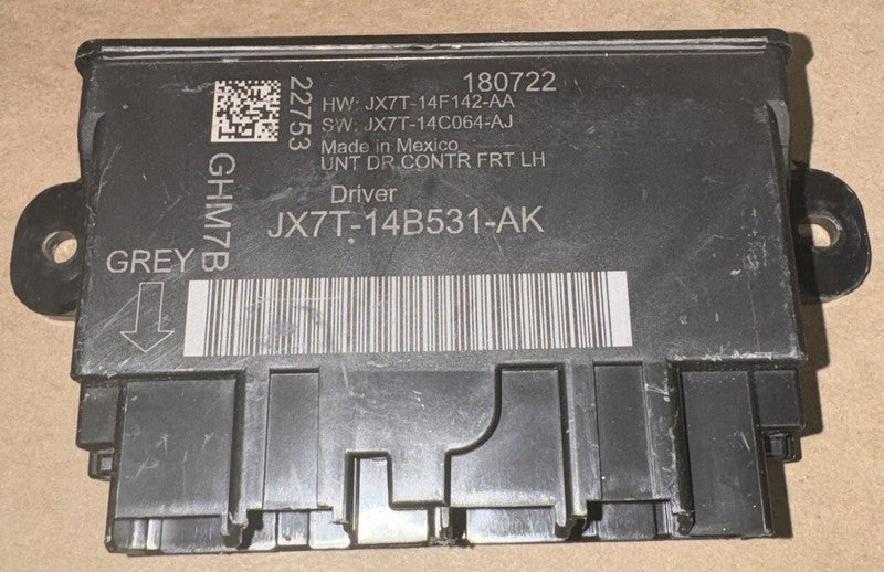 2022 Lincoln Aviator Door Control Module JX7T-14B531-AK (Right Side)