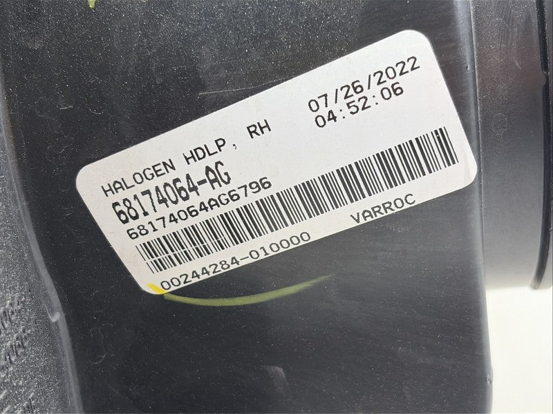2015-2023 Dodge Challenger Right Passenger Headlight OEM Halogen 68174