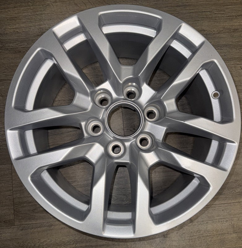 2019-2024 Silverado 1500 18" Silver Wheel OEM Rim