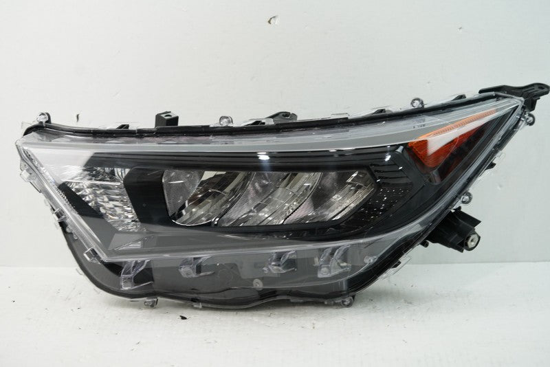 2019-2023 Toyota RAV4 LED Headlight Left Driver Black Bezel