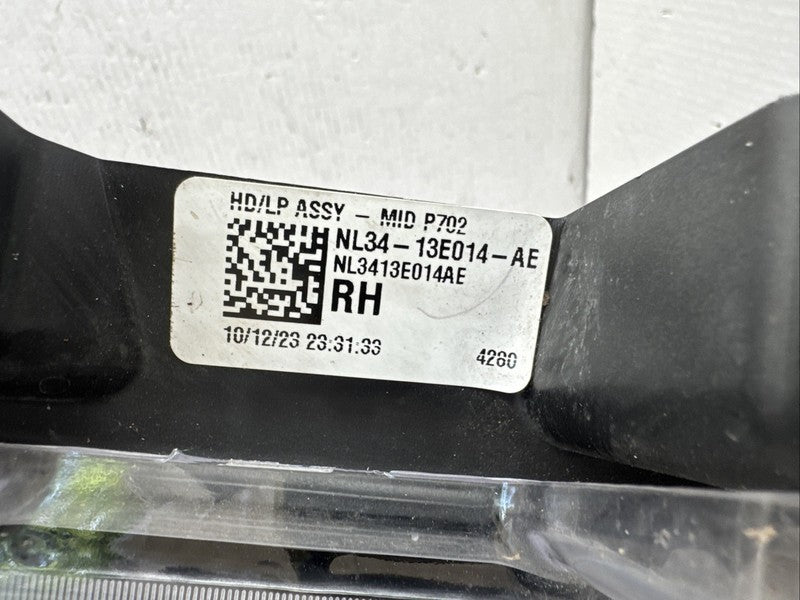 2021-2023 Ford F-150 Right Passenger Headlight OEM LED NL34 13E014 AE