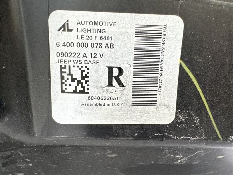 2022-2024 Jeep Grand Wagoneer Right Passenger Headlight OEM LED 684062