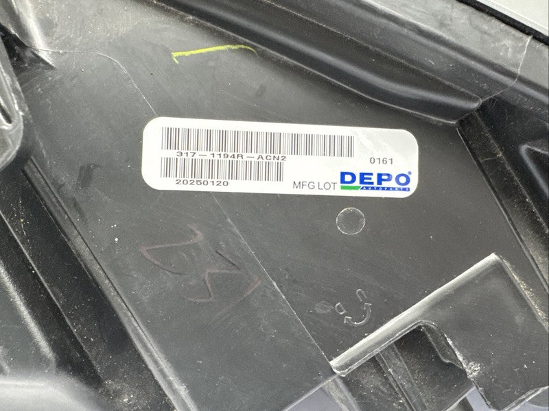 2022-2024 Honda Civic Right Passenger LED Headlight Depo