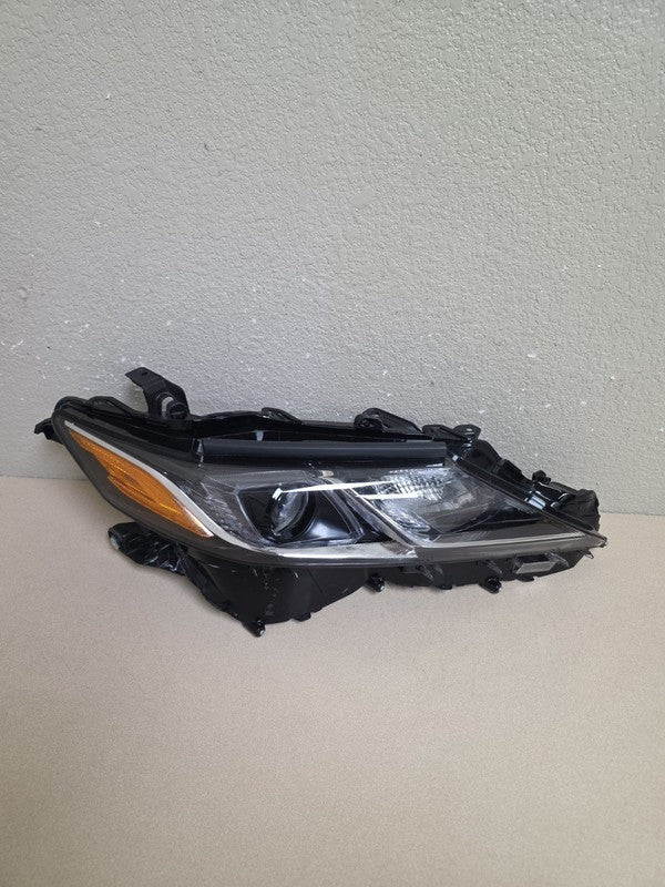 2018-2022 Toyota Camry Right Side LED Halogen Chrome Headlight
