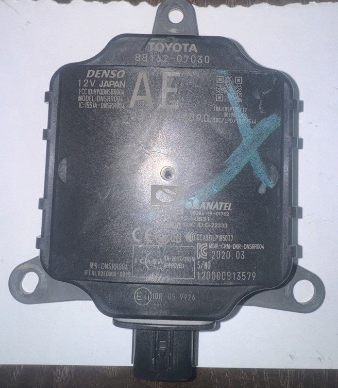 2020 Toyota Avalon Blind Spot Monitor Sensor RH 88162-07030 Used