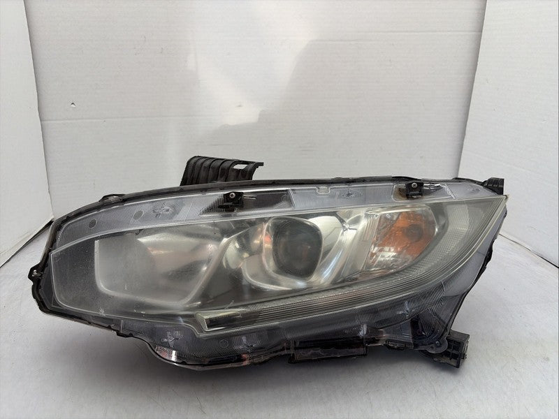 2016-2021 Honda Civic Left Driver Headlight OEM Halogen