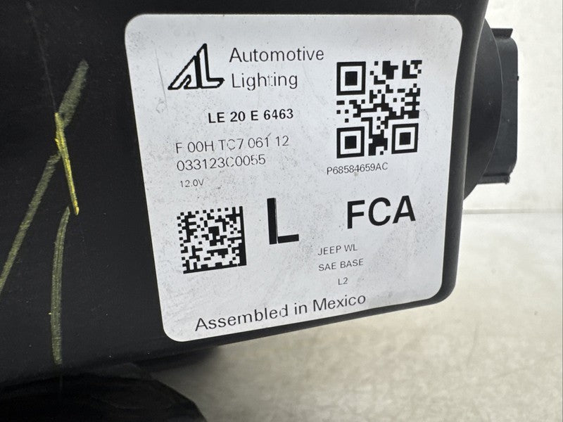 2021-2023 Jeep Grand Cherokee Left Driver OEM LED Headlight