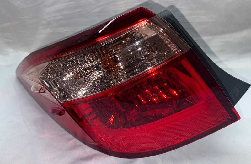 2017-2019 Corolla Sedan Outer Tail Light - Driver Left Side - Red