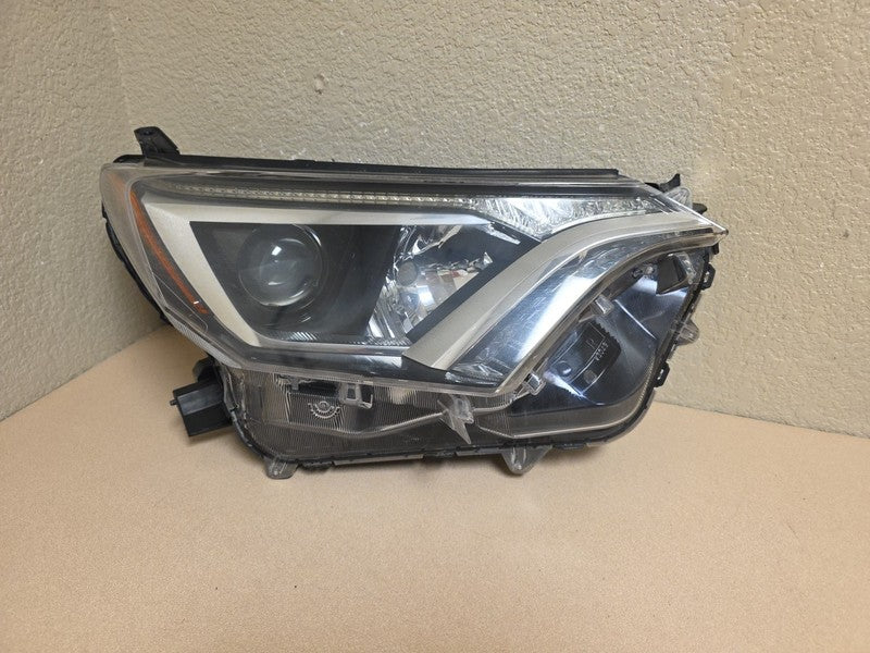 2016-2018 Toyota RAV4 Headlight RIGHT Passenger Side OEM
