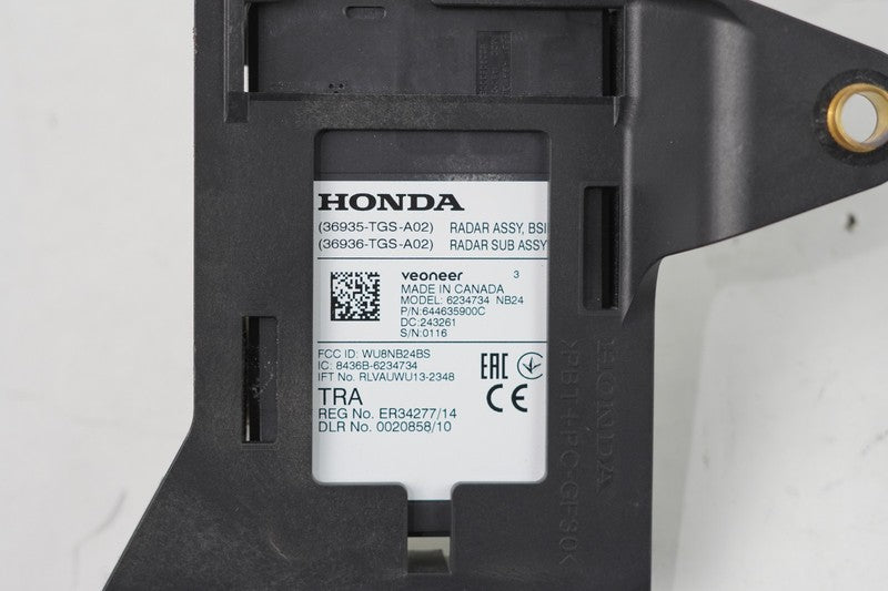 2021-2025 Honda Acura Rear Left Blind Spot Radar Sensor 36935-TGS-A02 