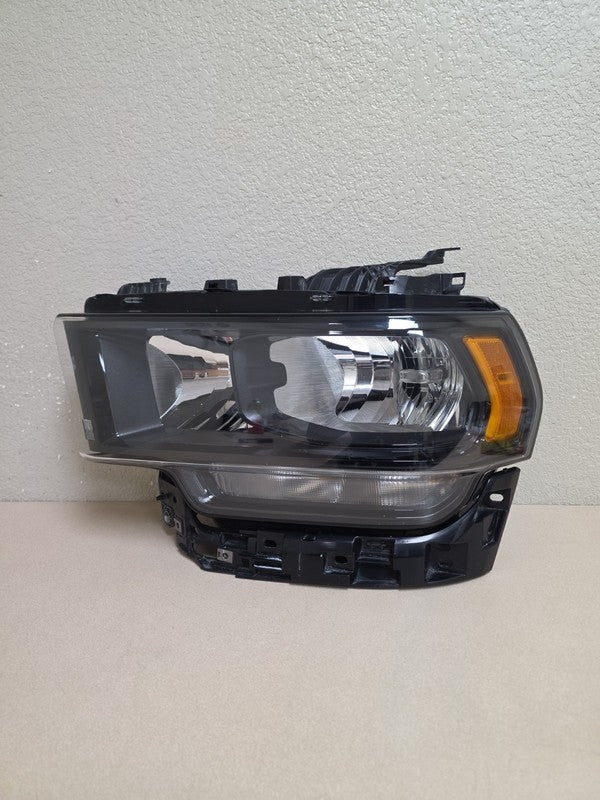 2019-2024 Dodge Ram 2500 3500 Left Headlight OEM Halogen Black Bezel