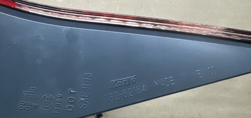 2016-20 Honda HR-V Left Inner Tail Light OEM