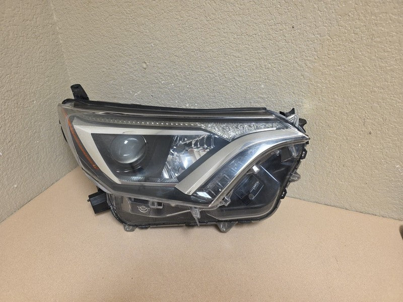 2016-2018 Toyota RAV4 Headlight RIGHT Passenger Side OEM