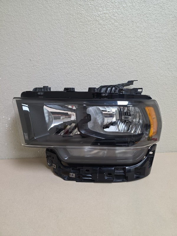2019-2024 Dodge Ram 2500 3500 Left Headlight OEM Halogen Black Bezel