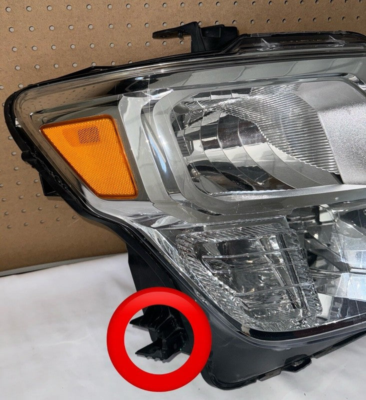 2016-19 Titan/Titan XD Headlight RH Passenger Halogen OEM
