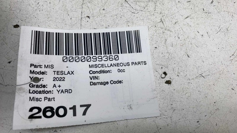 Miscellaneous Parts TESLA X 22
