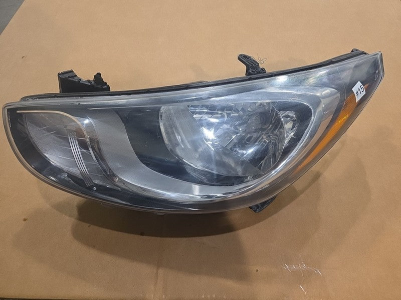 Hyundai Accent 12-14 Left Headlight 4DR Sedan OEM