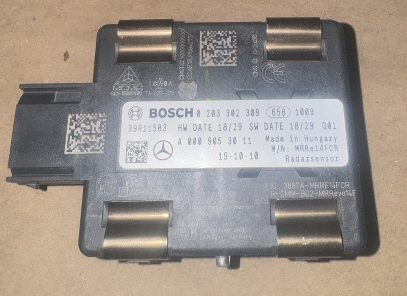 2019-2021 Mercedes-Benz GLE CLA Cruise Control Distance Radar Sensor A