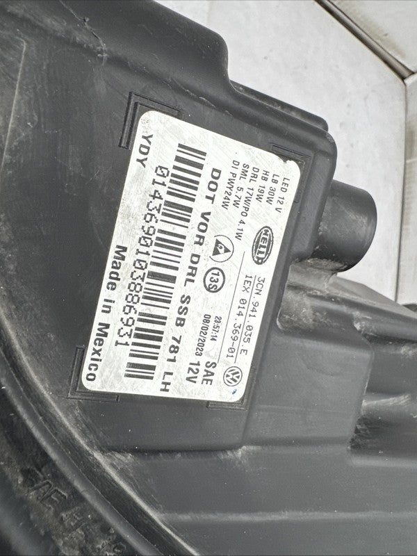 2024-2025 Volkswagen Atlas Cross Sport Left Driver Headlight OEM LED 3