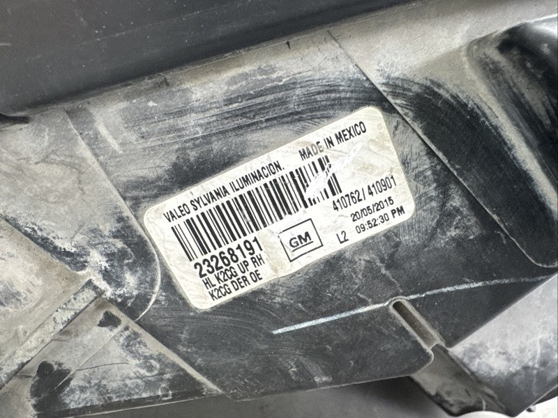 2014-2015 GMC Sierra 1500 Right Passenger Headlight OEM Halogen w/ LED