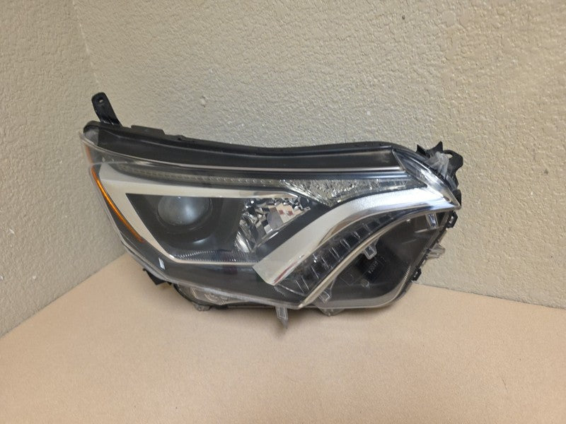 2016-2018 Toyota RAV4 Headlight RIGHT Passenger Side OEM