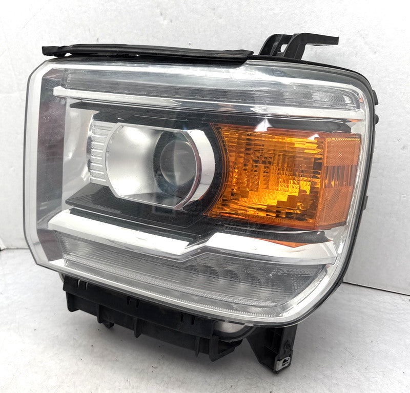 2014-2015 GMC Sierra 1500 2500HD 3500HD Left Driver Headlight OEM Halo