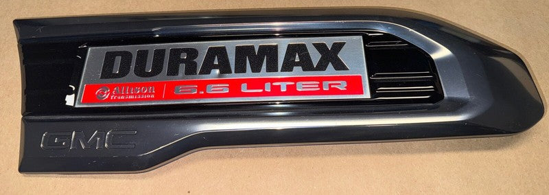 Yukon Dura Max 6.6L Side Emblem 544979545 OEM Right 2023 Sierra 2500