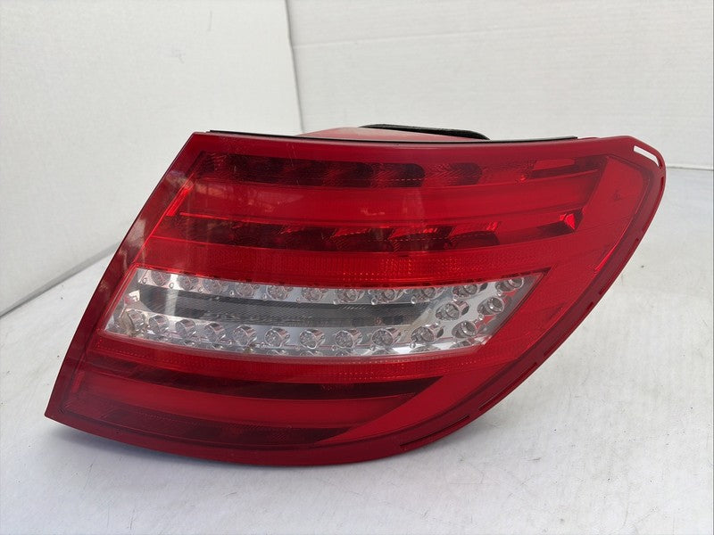 2012-2015 Mercedes C250 Right Passenger Tail Light OEM LED Brake Lamp