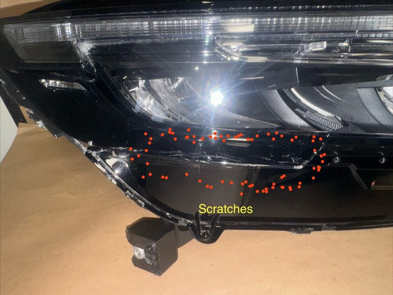 2023-2024 Honda CRV Front Right LED Headlight Black Trim OEM