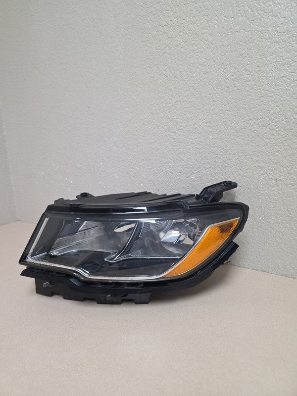 2017-2021 Jeep Compass Left Driver Side Headlight OEM Halogen Chrome