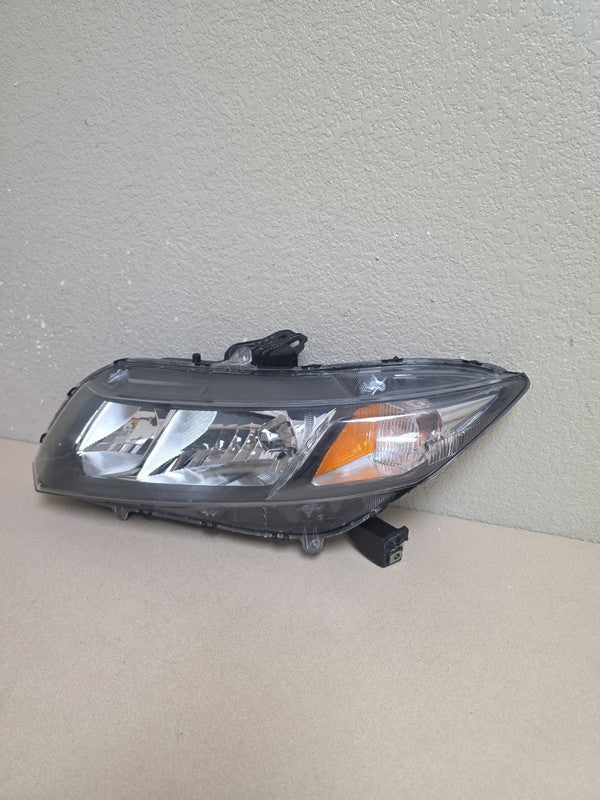 2012-2013 Honda Civic Left Driver Side Headlight Halogen OEM
