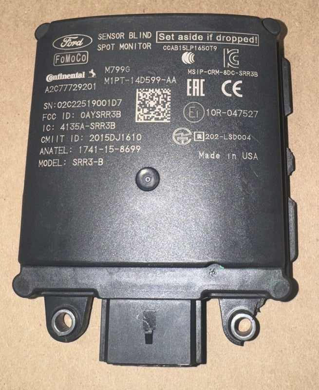 20-23 Ford Explorer Rear Right Blind Spot Radar Sensor LB5T-14D453-BC