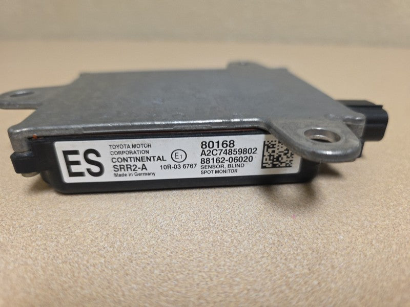 2016-2018 Lexus ES350 ES300 Blind Spot Radar Control Module 88162-0602