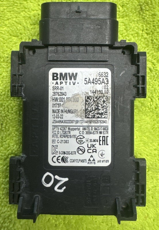 2020 BMW 530i Radar Sensor Blind Spot Module Right OEM 66327915643