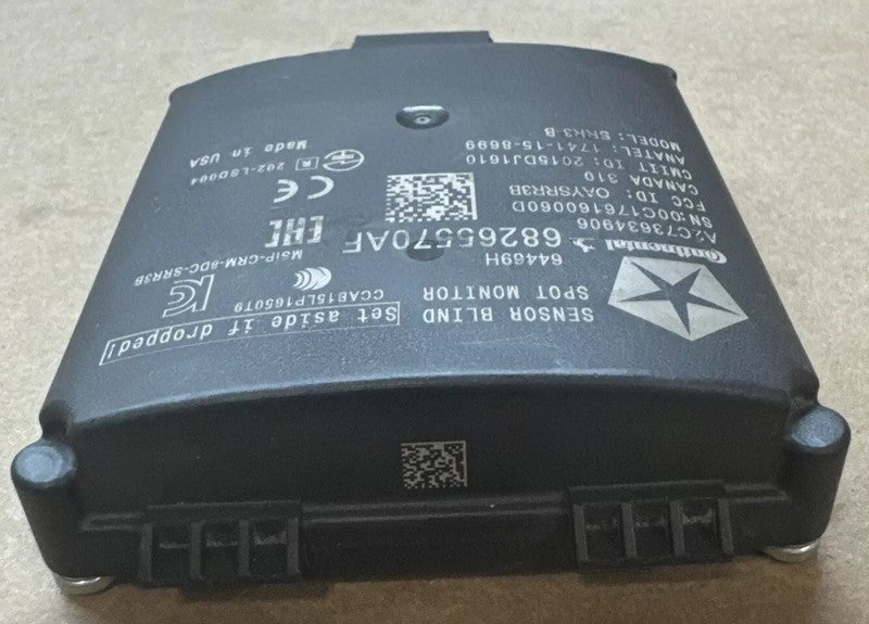 2016-20 Jeep Grand Cherokee Blind Spot Sensor Radar Module 68265570AF
