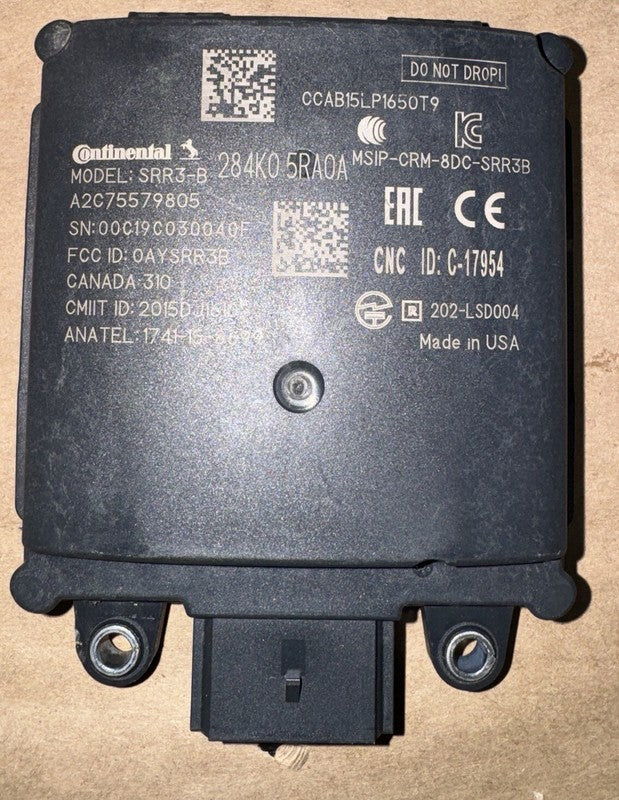 2018-2019 Nissan Kicks INFINITI QX50 Rear Blind Spot Sensor Module 284